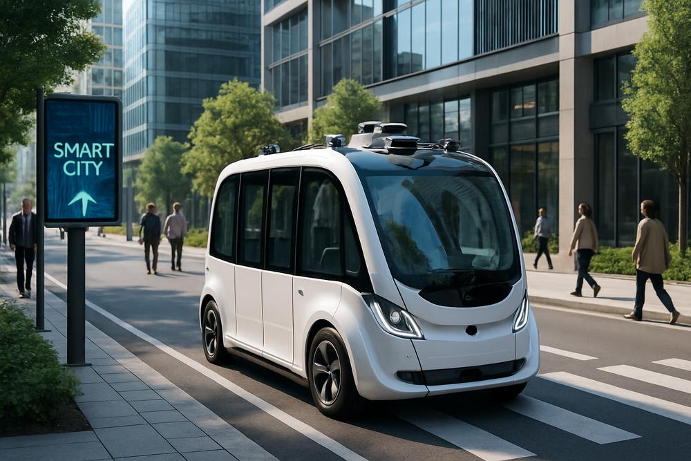 Autonomous shuttle bus technology