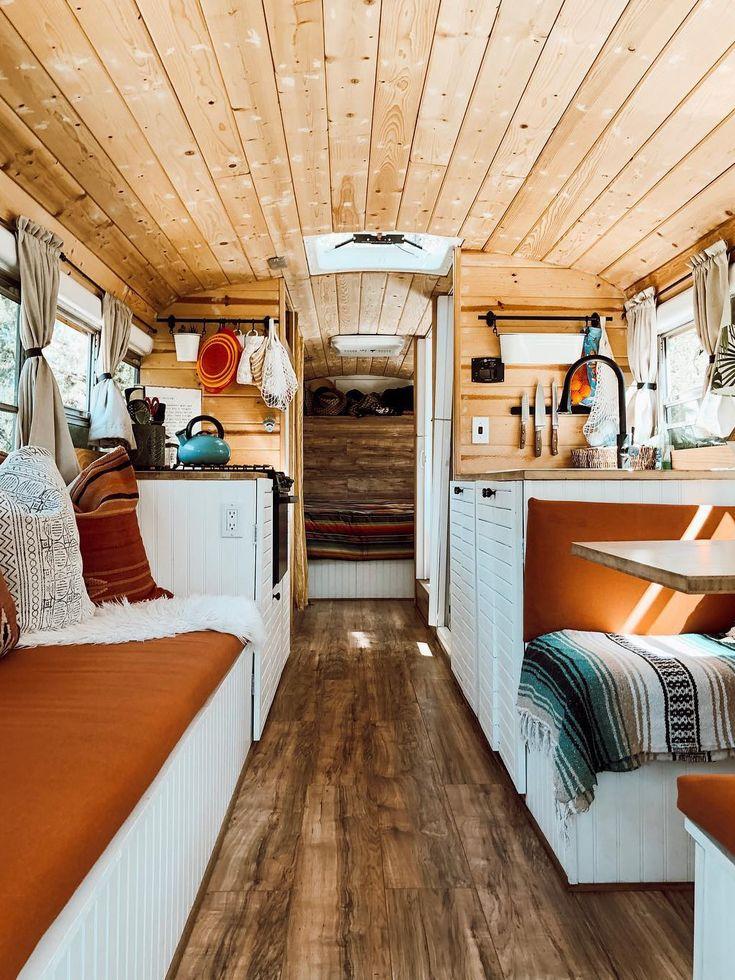 School Bus Conversion Ideas for Tiny Homes and Travel