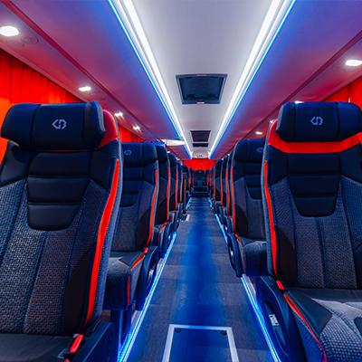 Creative bus lighting design