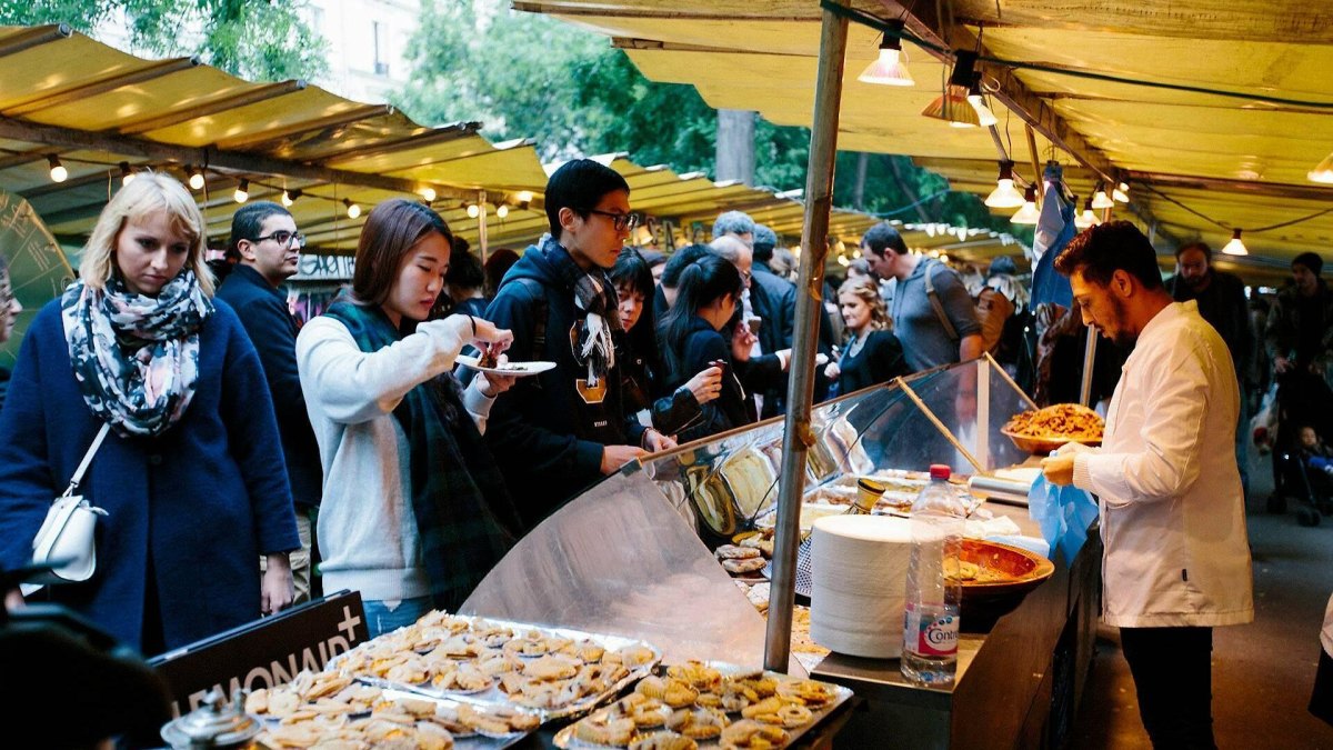 European food market travel experience