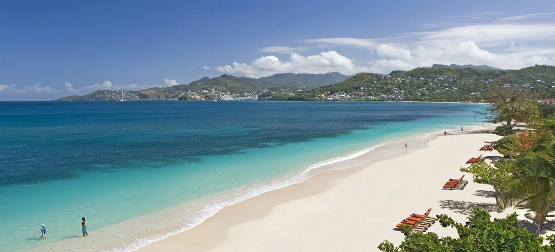 Grand Anse Beach Grenada coastline