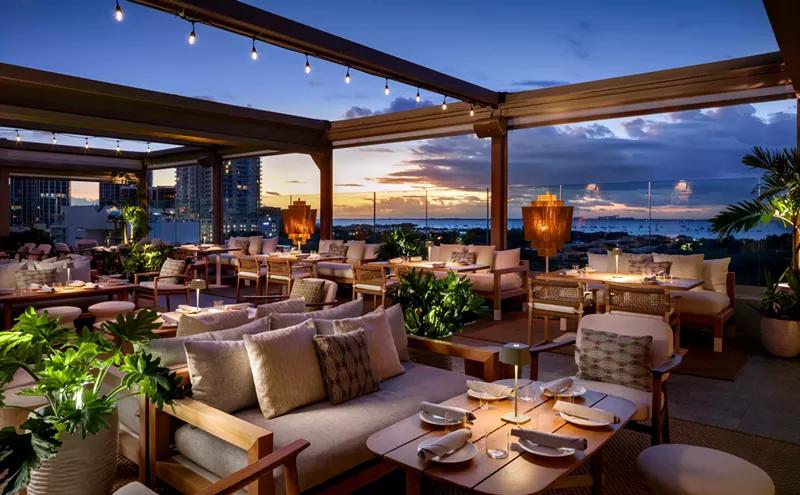 Higher Ground Coconut Grove rooftop