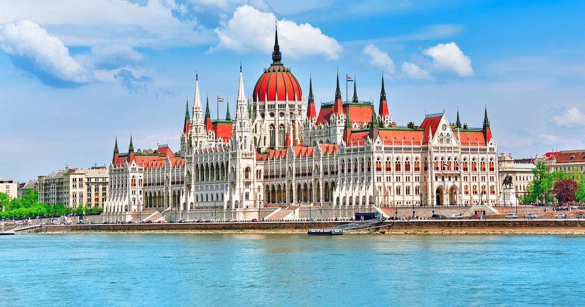 Budapest 3 day itinerary featuring Hungarian Parliament beside the Danube waterfront
