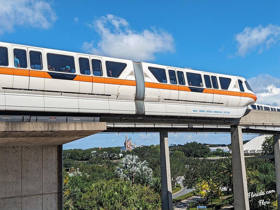 Disney monorail transportation system