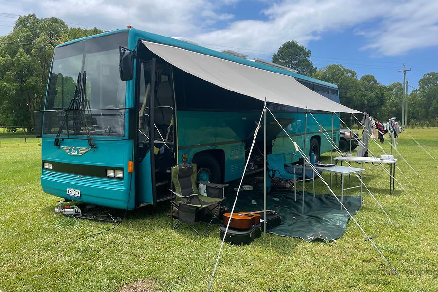 Bus RV road trip maintenance