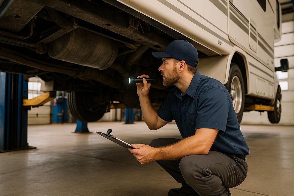 RV safety inspection standards check