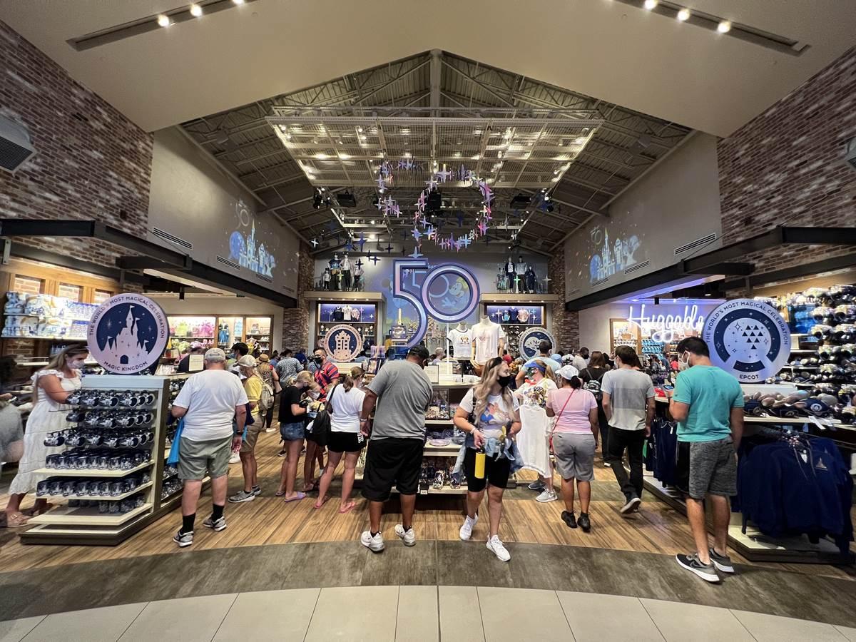 Disney souvenirs shopping store
