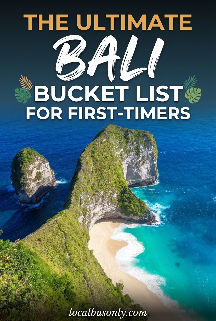 The Ultimate Bali Bucket List for First-Timers