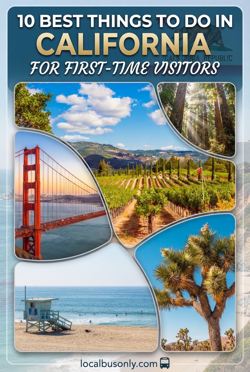 10 Best Things To Do In California For First-Time Visitors