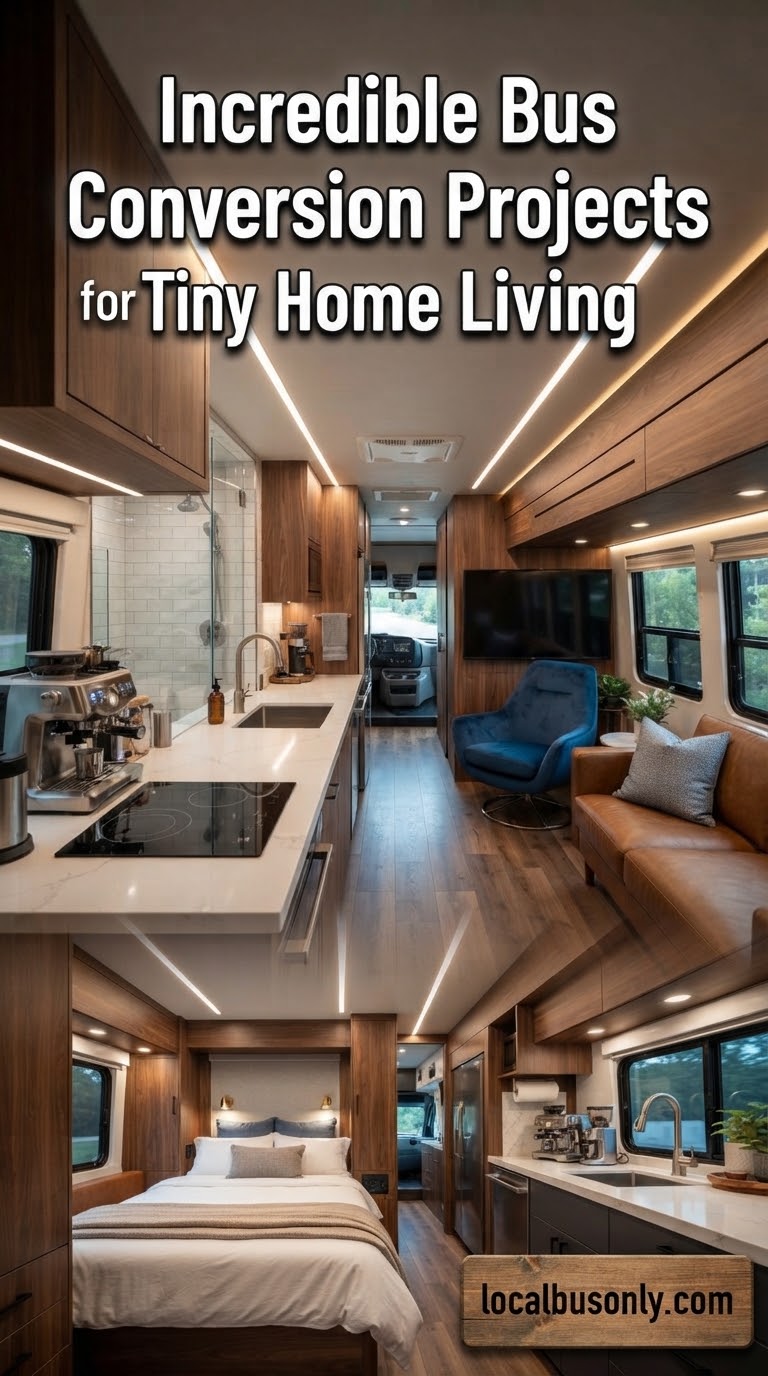 Incredible Bus Conversion Projects for Tiny Home Living