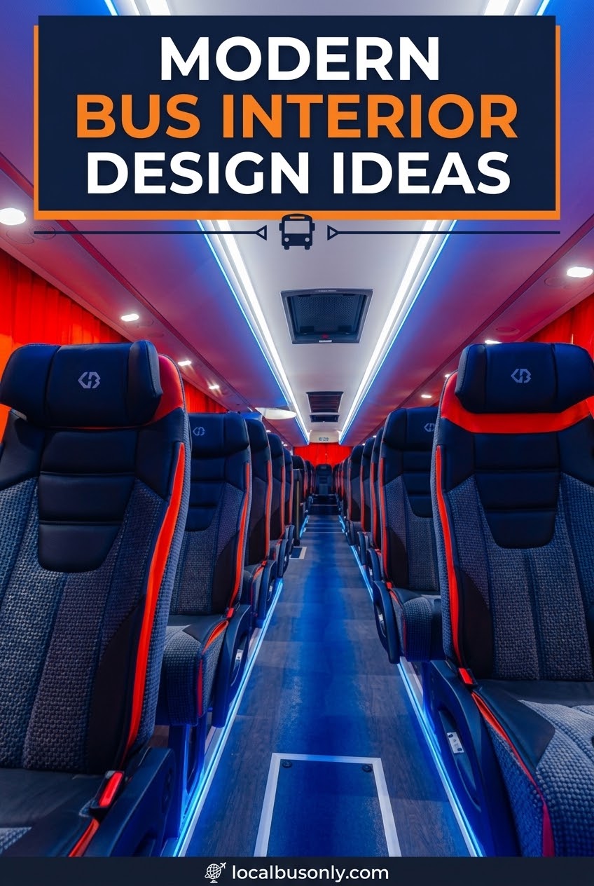 Modern Bus Interior Design Ideas
