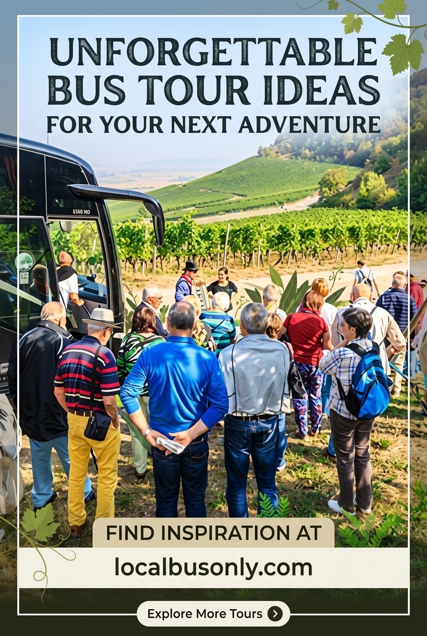 Unforgettable Bus Tour Ideas for Your Next Adventure