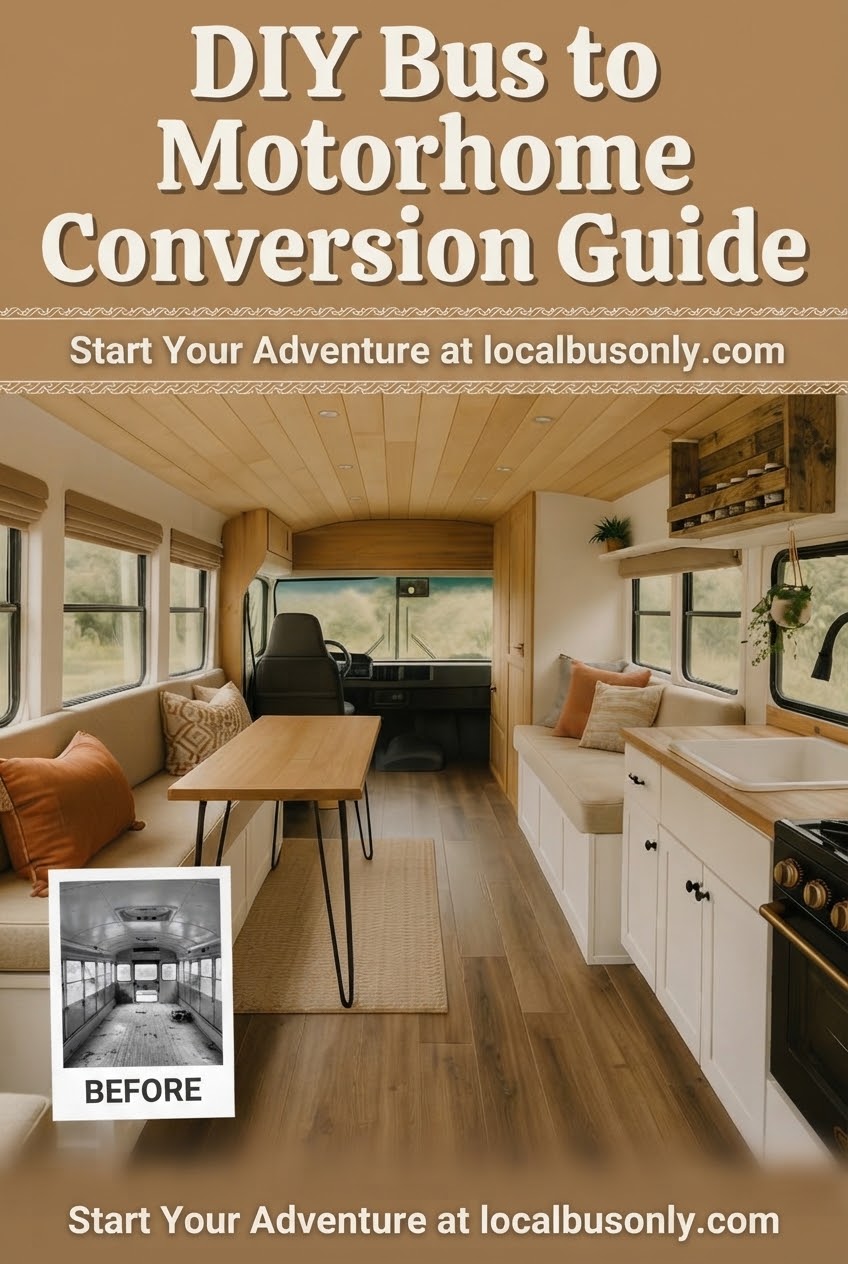 DIY Bus to Motorhome Conversion Guide