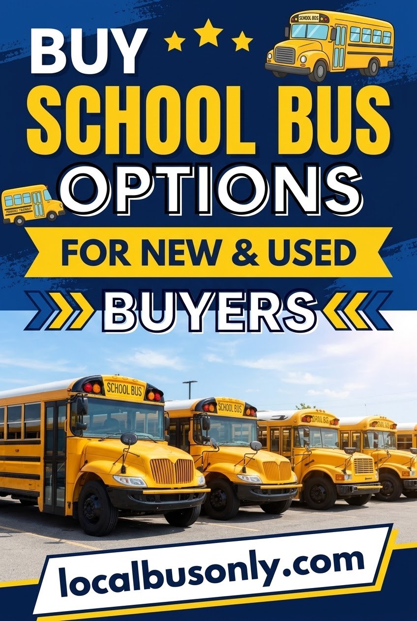 Buy School Bus Options for New and Used Buyers