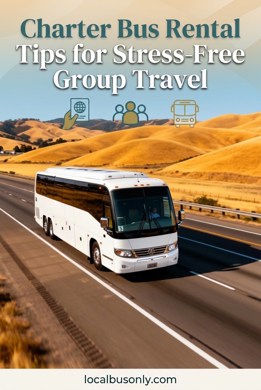 Charter Bus Rental Tips for Stress-Free Group Travel