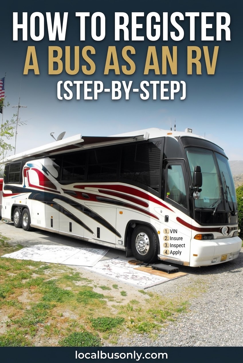 How to Register a Bus as an RV (Step-by-Step)