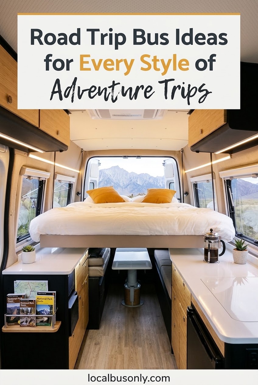 Road Trip Bus Ideas for Every Style of Adventure Trips