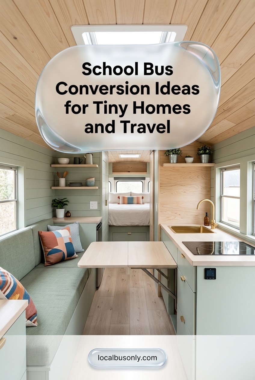 School Bus Conversion Ideas for Tiny Homes and Travel