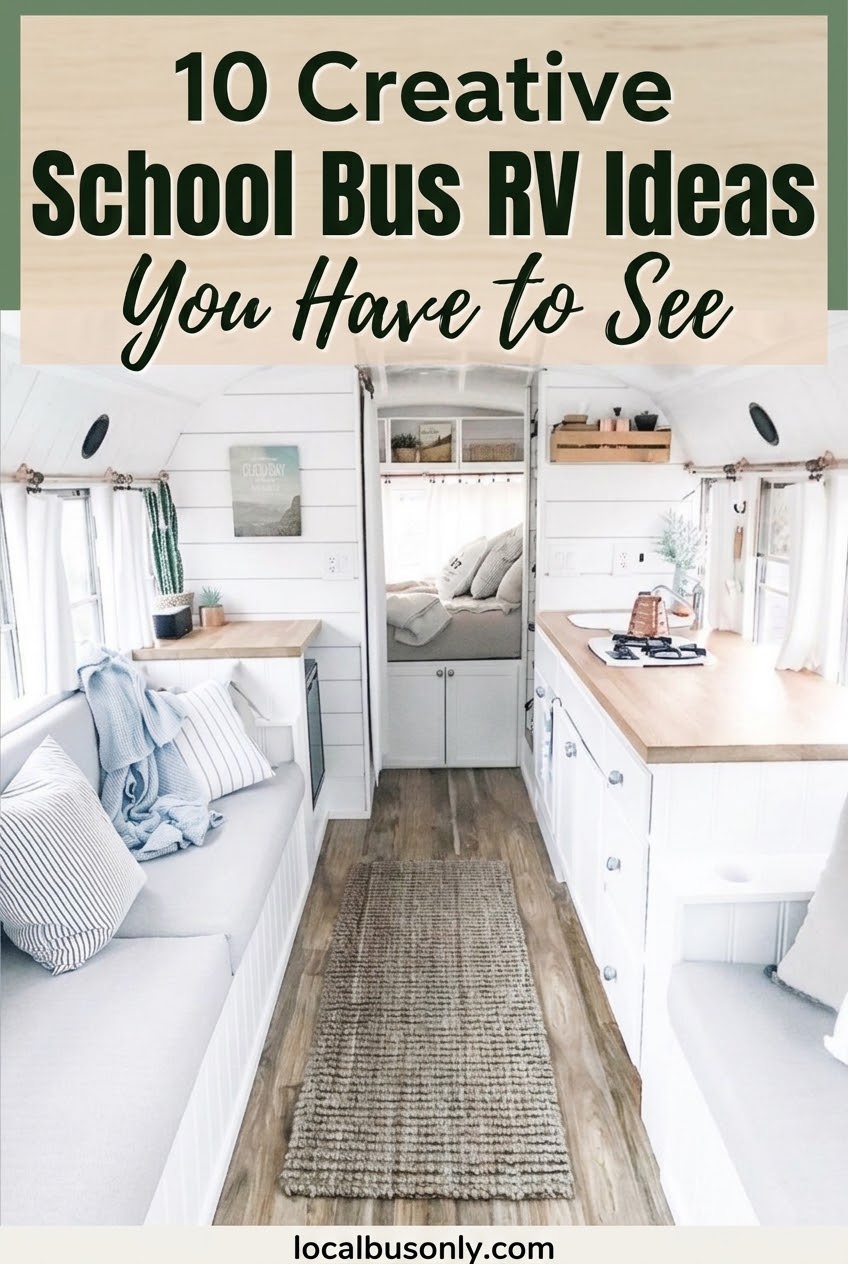 10 Creative School Bus RV Ideas You Have to See
