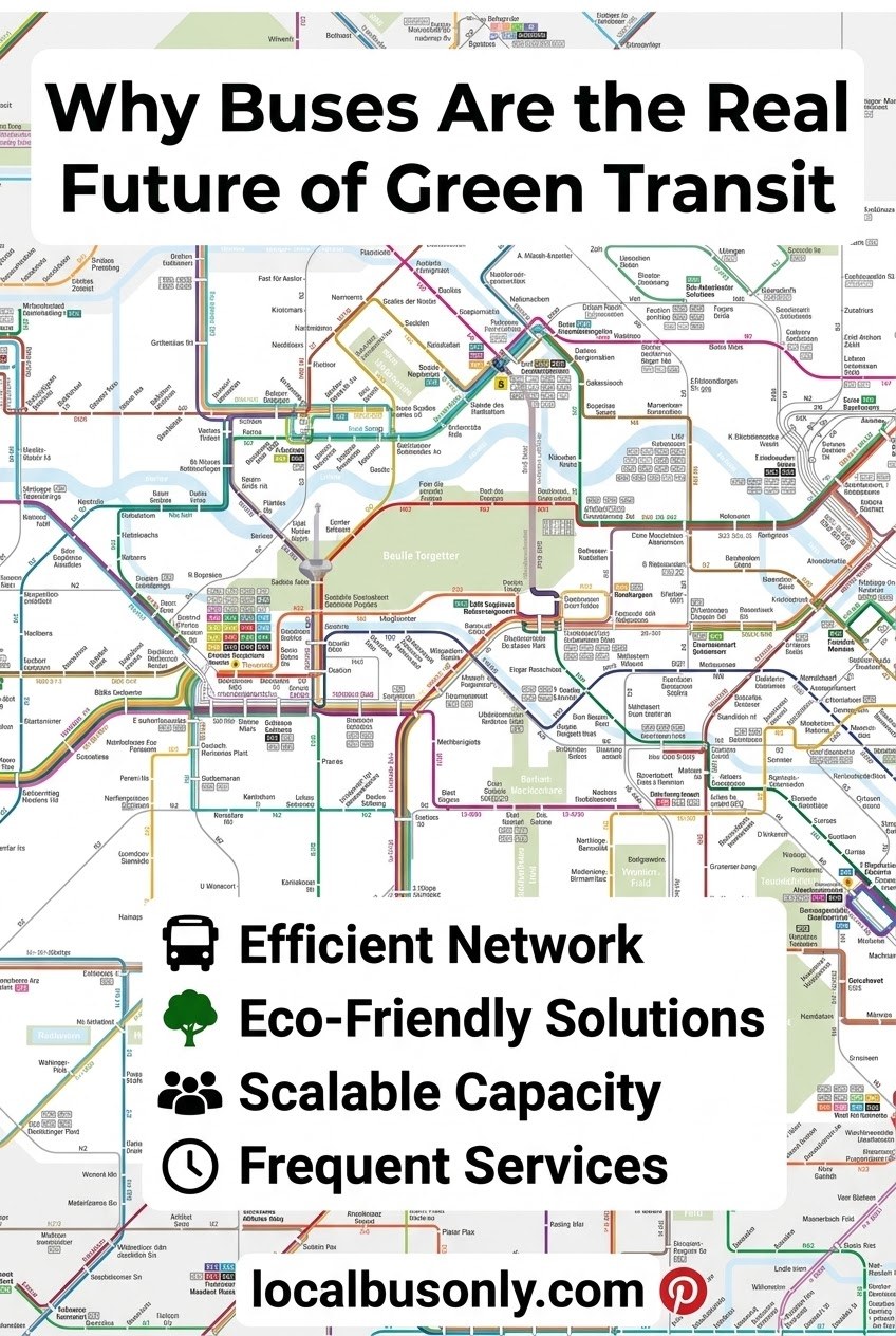 Why Buses Are the Real Future of Green Transit