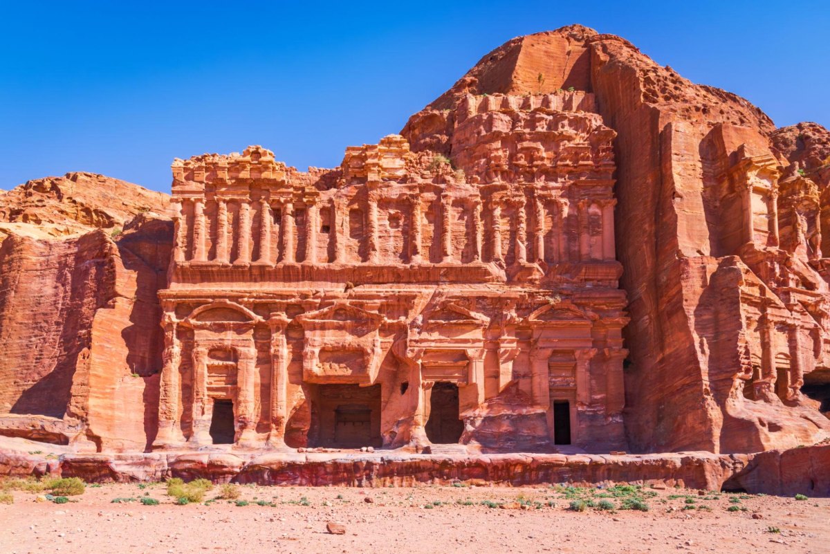 Petra ancient stone city