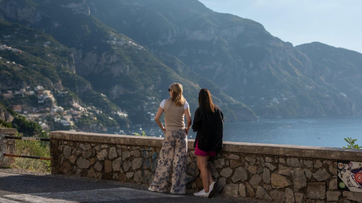 European road trip viewpoint
