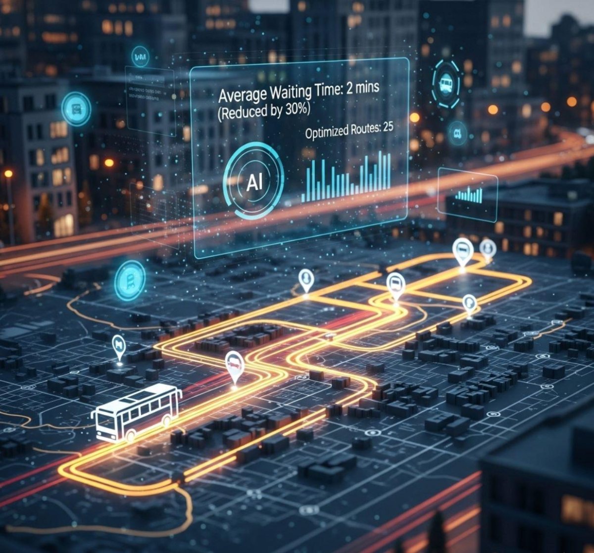 AI transport control centre