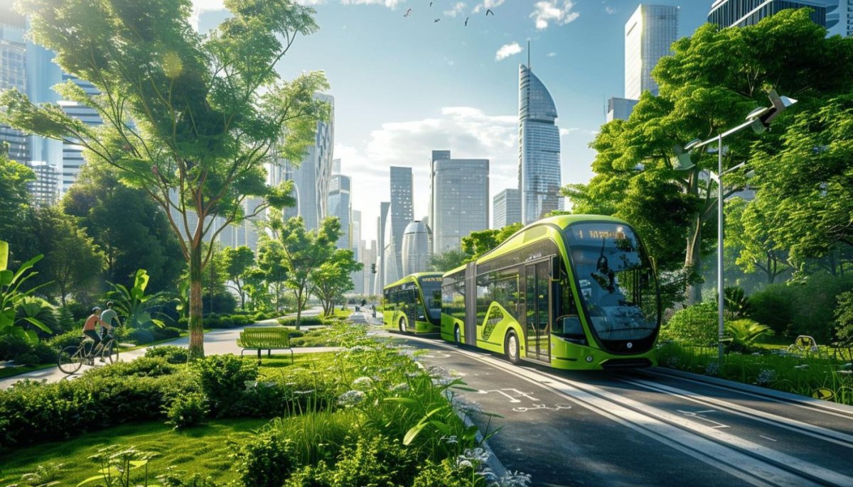Future city electric buses