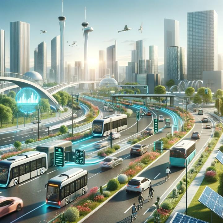 Smart city electric bus